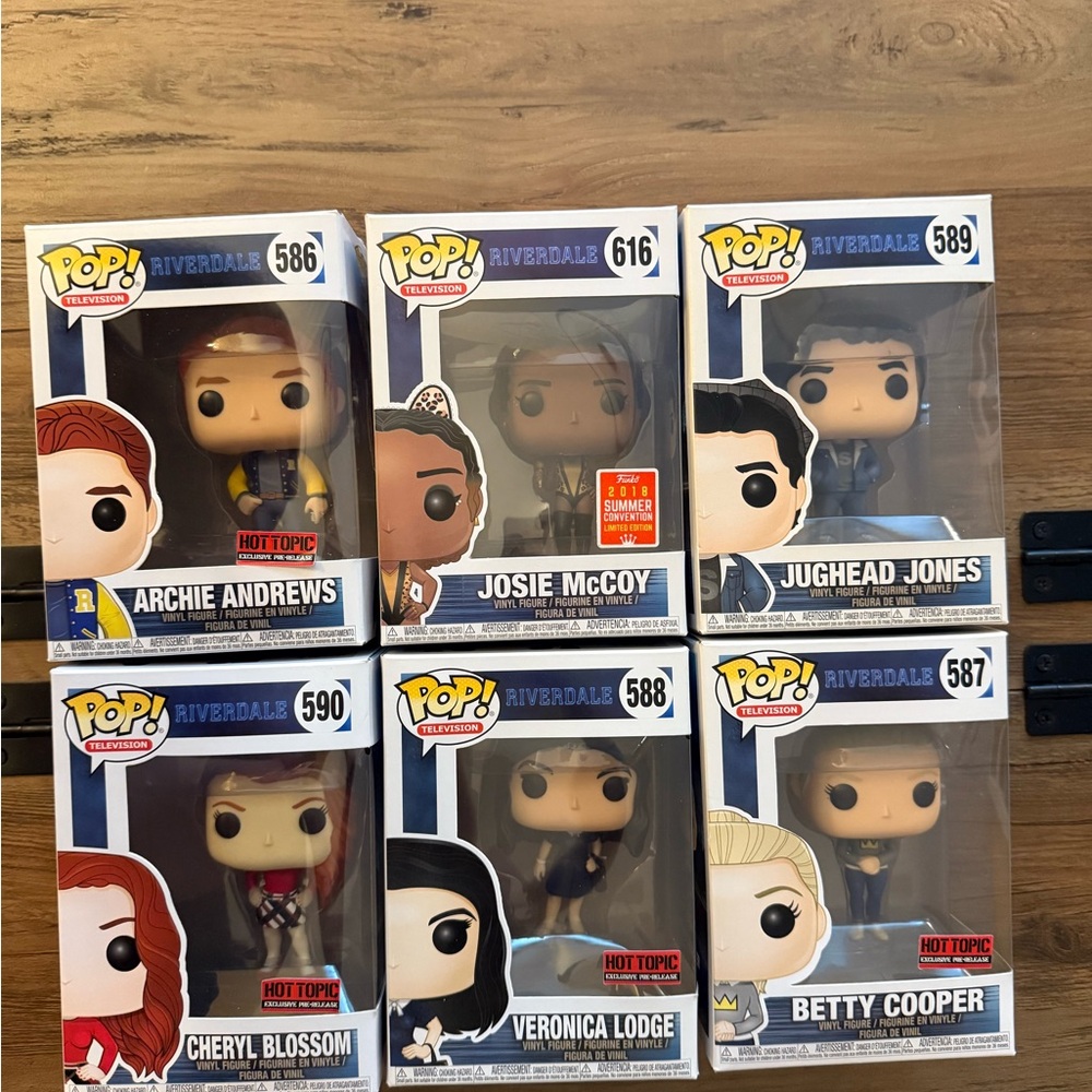 Funko Riverdale Pop! Vinyl Figures Set - Multicolor